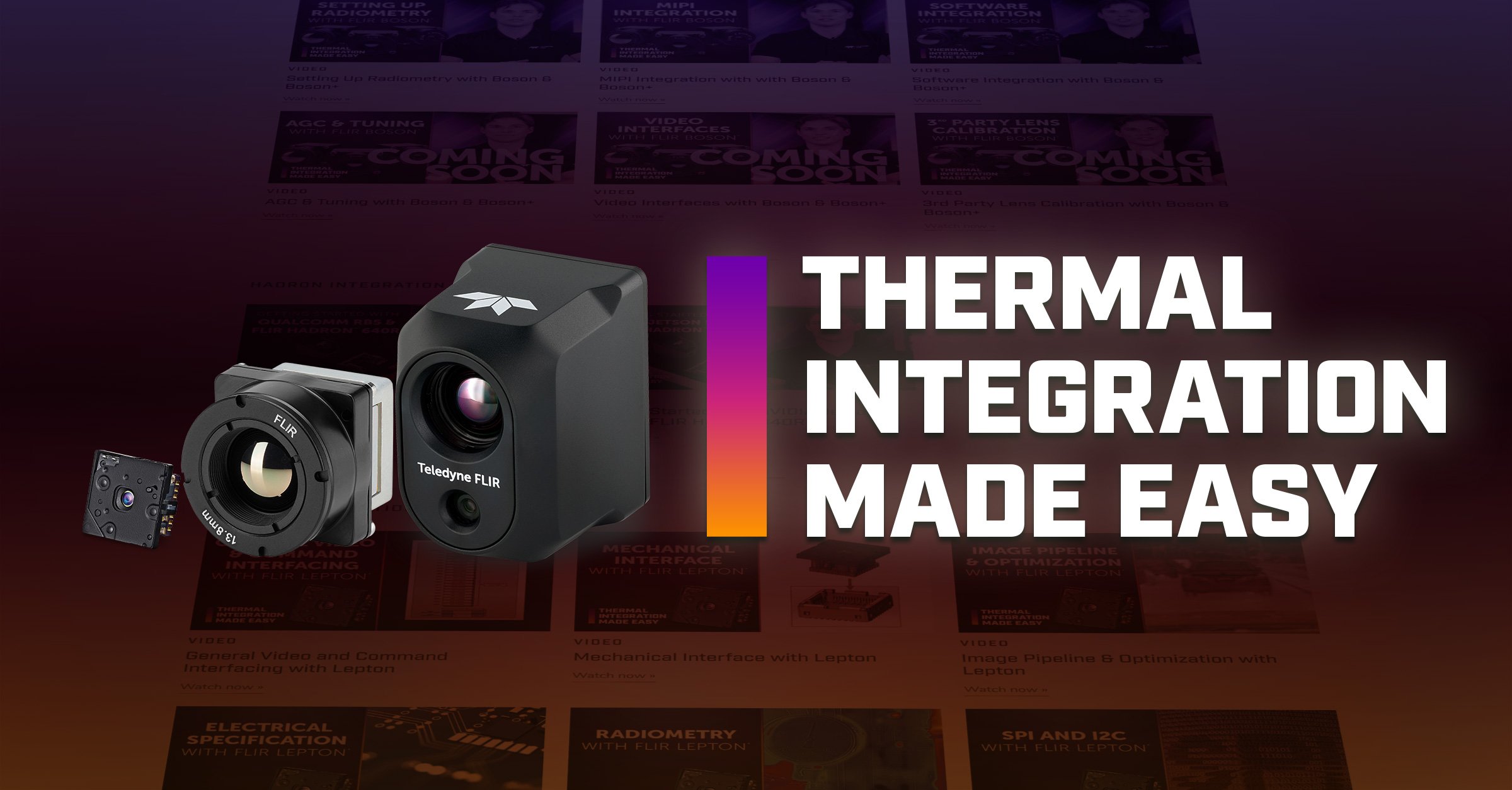 Banner for Thermal Integration Made Easy Video Series